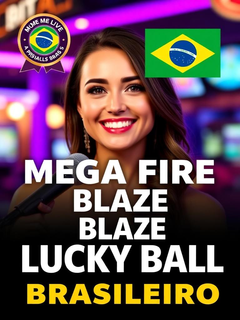 Mega Fire Blaze Lucky Ball Brasileiro